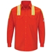 Bulwark Flame Resistant 7 oz Enhanced Vis Uniform Shirt - SLATOR