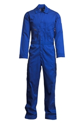 Lapco 7oz Flame Resistant Royal Deluxe Coverall 