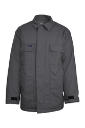 Lapco Flame Resistant 9oz Insulated Chore Coat | Grey 