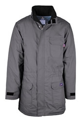 Lapco Flame Resistant 9oz Insulated Parka | Grey 