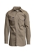 Lapco Flame Resistant Khaki Welding Shirt with Snaps | 100% Cotton - INKWS