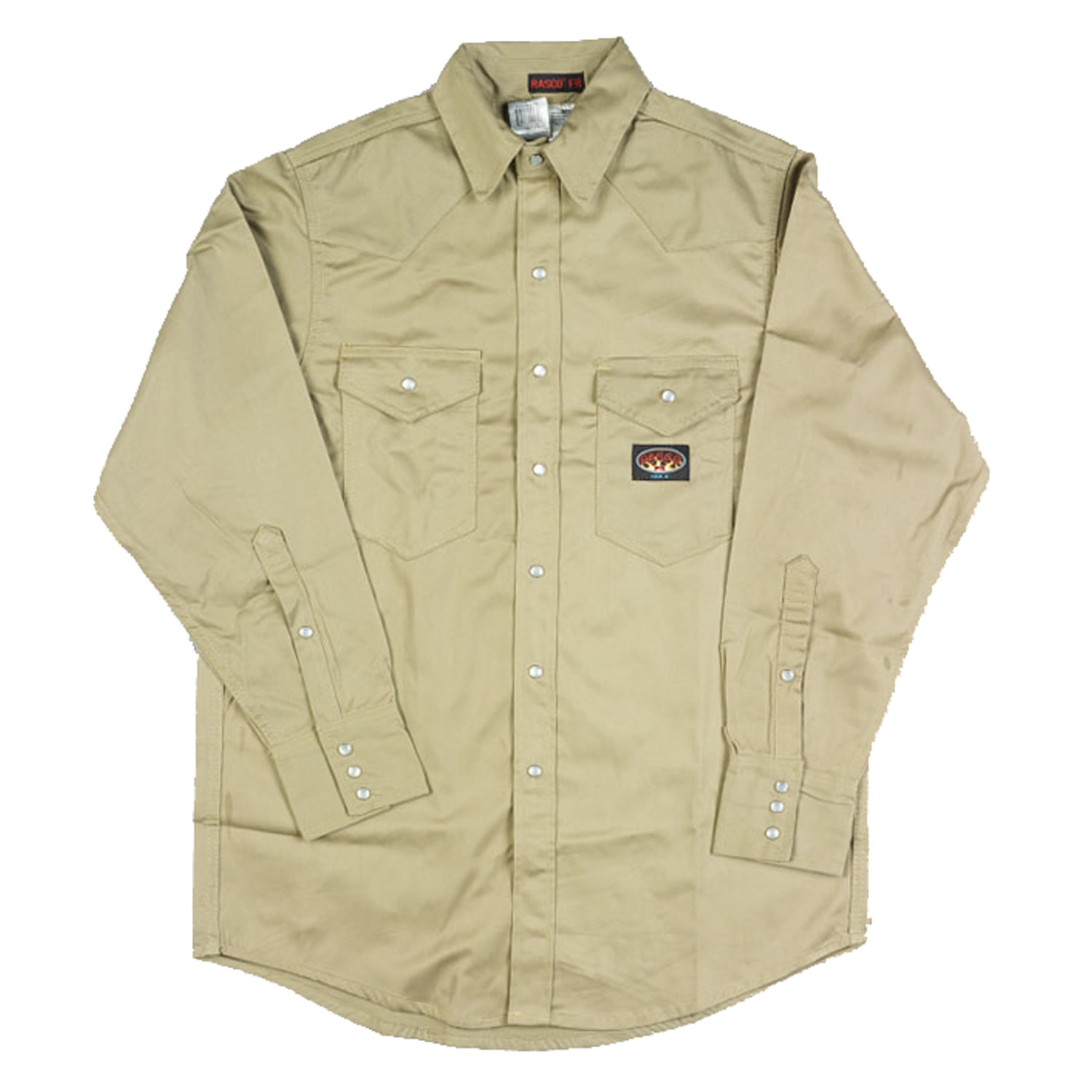 Rasco Flame Resistant Lightweight Work Shirt - Khaki
