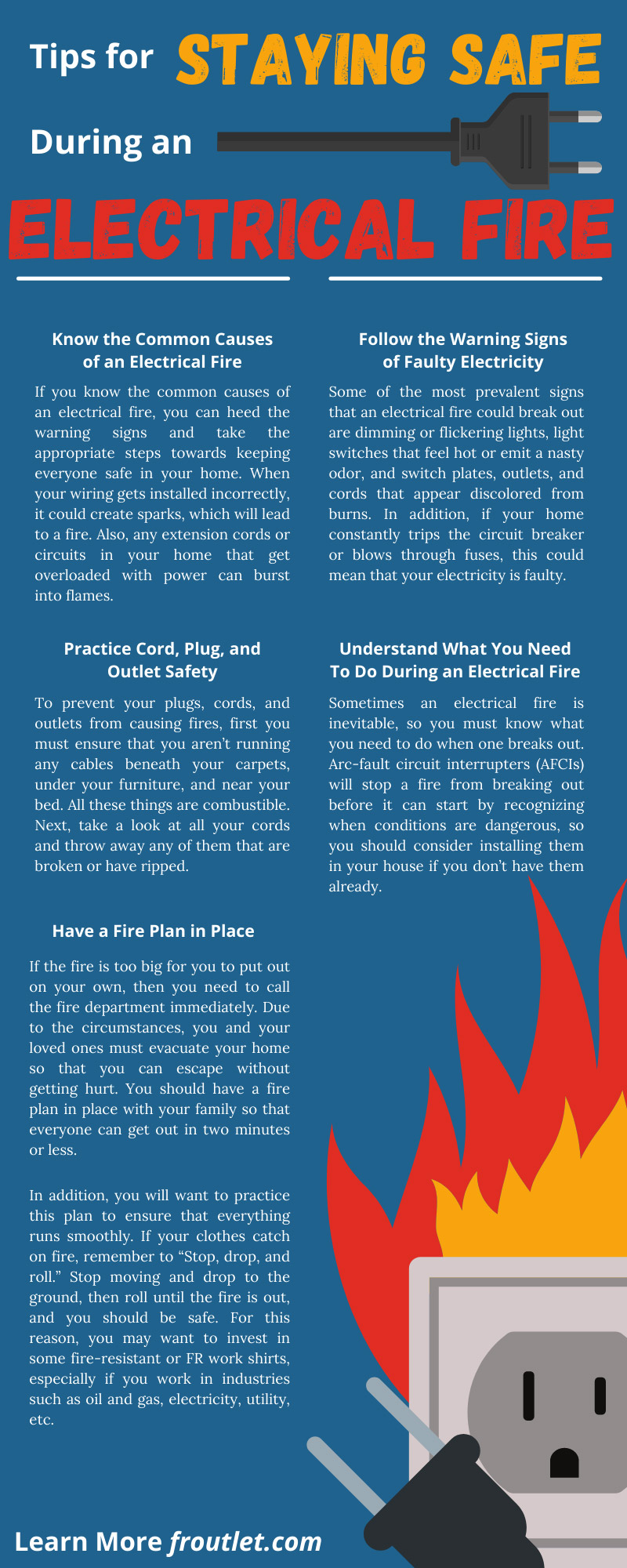Tips for Staying Safe During an Electrical Fire