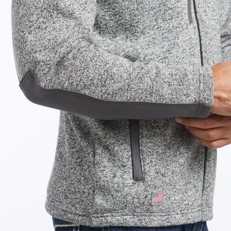 Ariat Flame Resistant Men's Caldwell Full Zip Sweater Jacket | 10032979