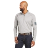 Ariat FR Combat Stretch Patriot 1/4 Zip Work Shirt 