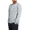 Ariat FR Max Protect Inherent T-Shirt | Heather Grey flame, resistant, retardant, crew, neck, gray, grey, silver, frc