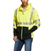 Ariat Flame Resistant Hi-Vis Zip Hoodie vis, high, full, sweatshirt, outerwear