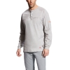 Ariat Flame Resistant Silver Fox Heather Air Henley Top 
