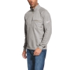 Ariat Flame Resistant Silver Fox Heather Rev 1/4 Zip Top 