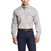 Ariat Flame Resistant Silver Fox Solid Vent Work Shirt - 10019063