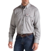 Ariat Flame Resistant Silver Fox Solid Work Shirt 