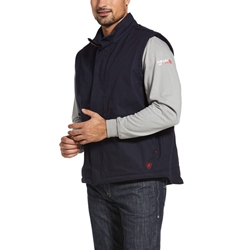 Ariat Flame Resistant Workhorse Insulated Vest | Navy 