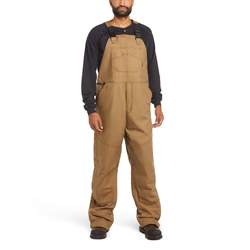 Ariat Mens Flame Resistant Insulated Bib 2.0 | Field Khaki overall