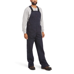 Ariat Mens Flame Resistant Unlined Canvas Bib Overall | Navy 