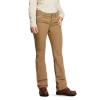Ariat Women's FR Mid Rise Duralight Stretch Canvas Straight Leg Pant | Field Khaki 