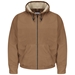Bulwark FR Brown Duck Hooded Jacket with Lanyard Access on Back - JLH4BD