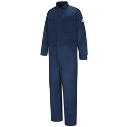 Bulwark FR Deluxe 100% Cotton Contractor Coverall | Navy 