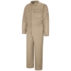 Bulwark FR Men's Lightweight Premium Nomex Coverall | Tan tan, brown, khaki, flame, fire, resistant, retardant, ppe