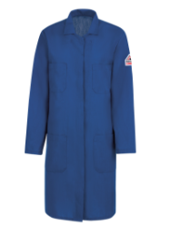 Bulwark FR Womens Royal Blue Nomex Lab Coat flame, resistant, retardant, arc, flash, fire, ladies, IIIA