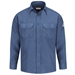 Bulwark Flame Resistant 4.5 oz Nomex Uniform Shirt | Gulf Blue - SND2GB
