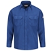 Bulwark Flame Resistant 4.5 oz Nomex Uniform Shirt | Royal Blue - SND2RB