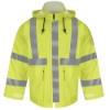 Bulwark Flame Resistant 10oz Hi-Visibility Rain Jacket 