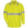 Bulwark Flame Resistant Hi-Visibility Work Shirt 