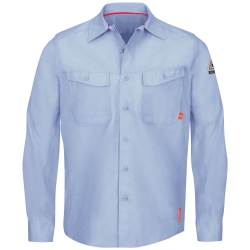 Bulwark Flame Resistant IQ Series Endurance Work Shirt | Light Blue 