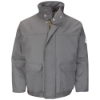 Bulwark Flame Resistant Insulated Bomber Jacket | Gray flame, resistant, retardant, frc, arc, flash, fire, grey