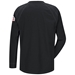 Bulwark Flame Resistant iQ Series Long Sleeve T-Shirt | Black - QT32BK