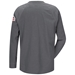 Bulwark Flame Resistant iQ Series Long Sleeve T-Shirt | Charcoal - QT32CH
