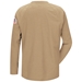 Bulwark Flame Resistant iQ Series Long Sleeve T-Shirt | Khaki - QT32KH