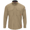Bulwark iQ Series Comfort Woven Men's Lightweight Shirt | Khaki 