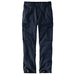 Carhartt FR Rugged Flex Relaxed Fit Canvas Cargo Pant | Navy 