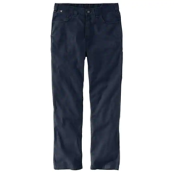Carhartt FR Rugged Flex Relaxed Fit Canvas Work Pant | Navy 