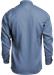 Lapco 5 oz FR Tecasafe® One Inherent Modern Uniform Shirt | Medium Blue - TCS5MB