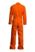 Lapco 7oz Flame Resistant Orange Deluxe  Coverall - CVFRD7OR