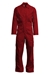 Lapco 7oz Flame Resistant Red Deluxe Coverall - CVFRD7RE