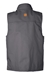 Lapco FR 9oz Fleece-Lined Vest with Windshield Technology | Gray - V-FRWS9GY