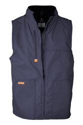 Lapco FR 9oz Fleece-Lined Vest with Windshield Technology | Navy 
