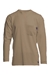 Lapco Flame Resistant 6oz Khaki Pocket T-Shirt - FRT-USHLS6KH