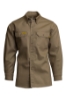 Lapco Flame Resistant 6oz Khaki Uniform Shirt 
