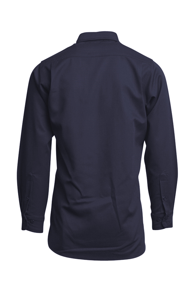 Lapco Flame Resistant 6oz Navy Uniform Shirt | GOS6NY