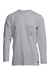 Lapco Flame Resistant 6oz Grey Pocket T-Shirt - FRT-USHLS6GY