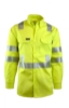 Lapco Flame Resistant 7 oz. Hi-Viz Uniform Shirt | Class 3 hi-vis, hi, high, vis, viz, visibility, class 3
