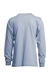 Lapco Flame Resistant 7 oz. Medium Blue Jersey Knit Henley - FRT-HJE-MBL