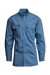 Lapco Flame Resistant 7 oz. Medium Blue Uniform Shirt - IMB7