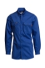 Lapco Flame Resistant 7 oz. Royal Blue Uniform Shirt 