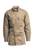 Lapco Flame Resistant 7oz Khaki Advanced Comfort Uniform Shirt - GOSAC7KH