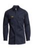 Lapco Flame Resistant 7oz Navy Uniform Shirt 